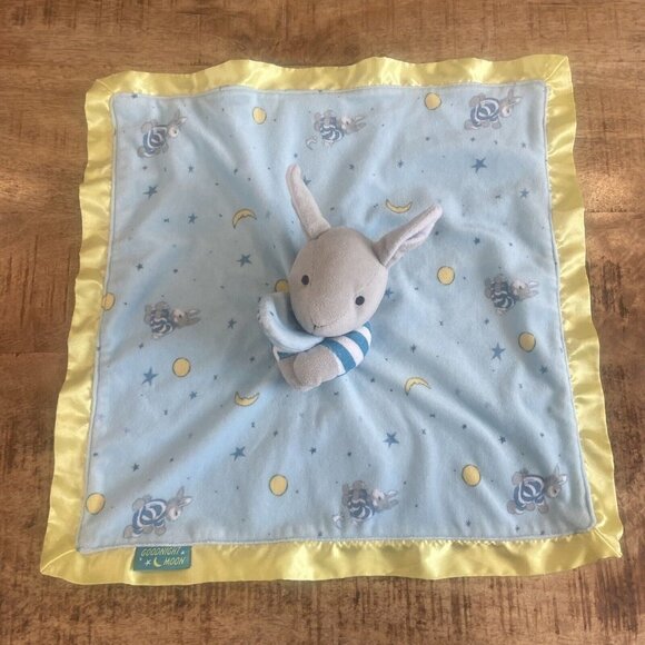 Goodnight Moon Lovey Plush Bunny Rabbit Stuffed Baby Toy Security Blanket - Picture 5 of 9